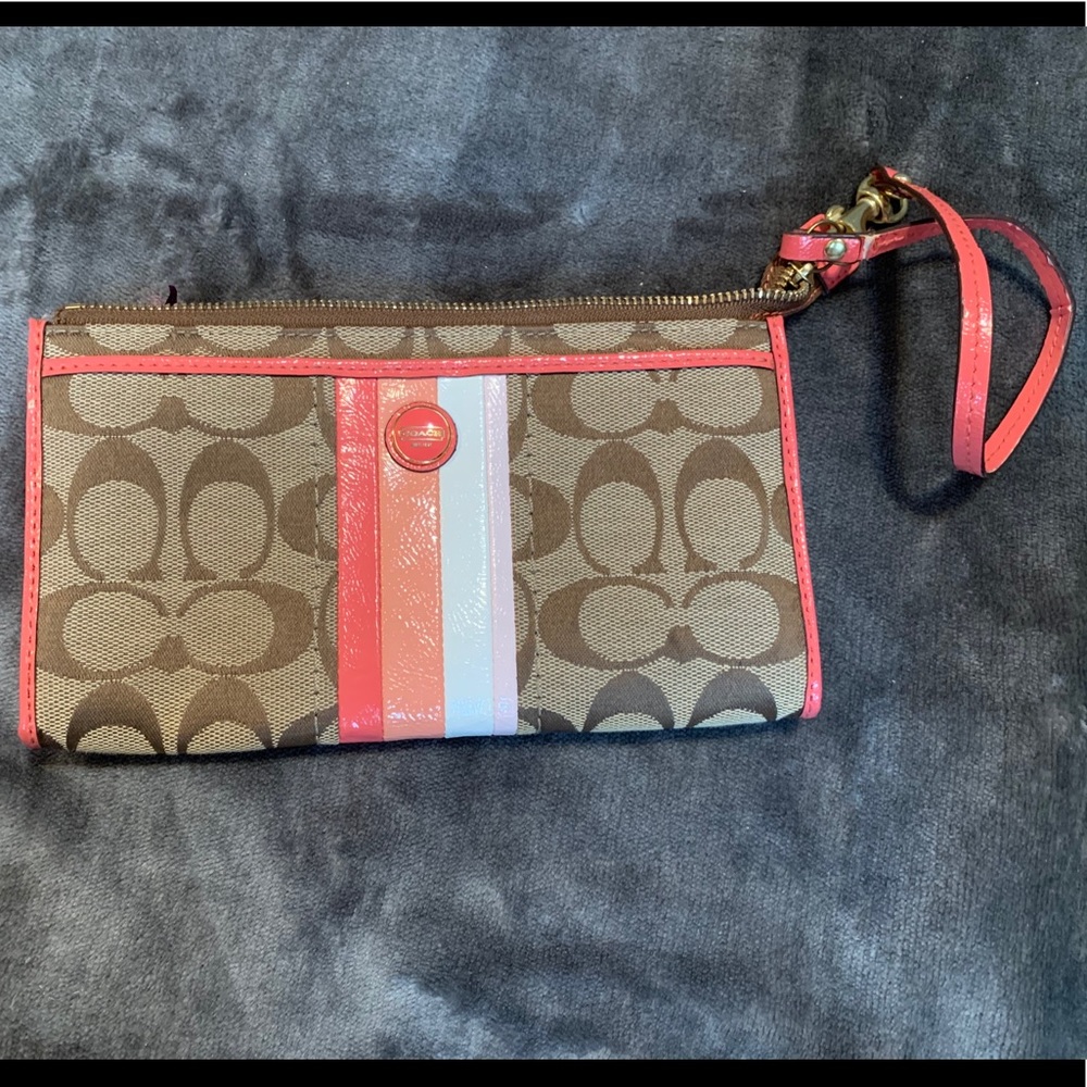 Coach wristlet